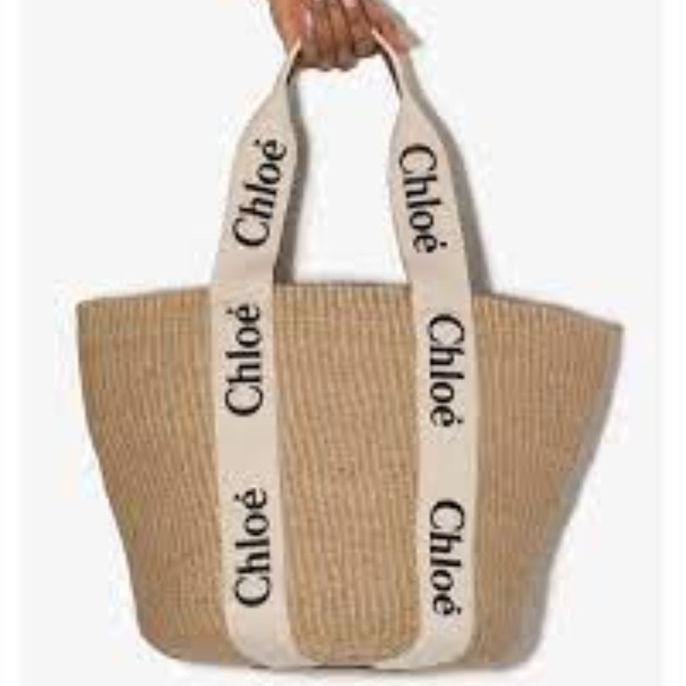 Chloe Woody tote- perfect bag for summer!
